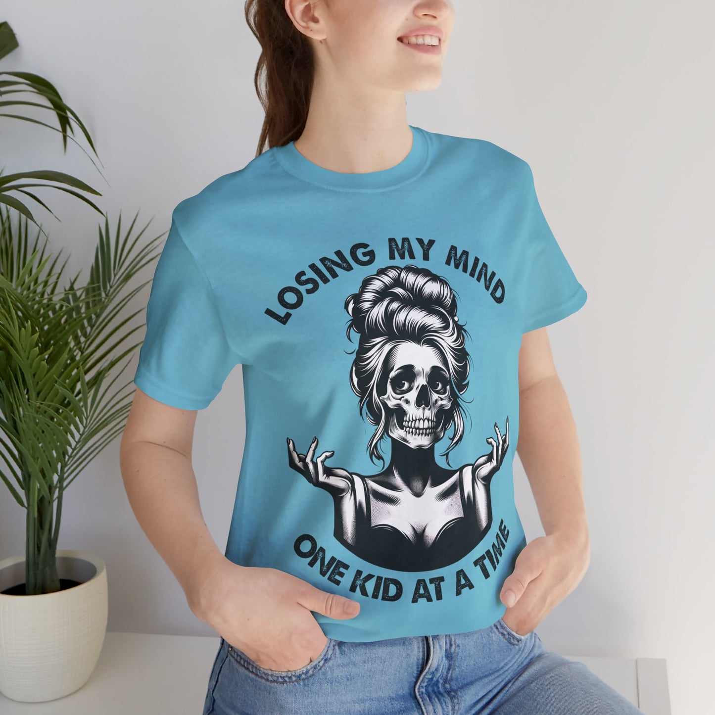 Losing My Mind One Kid At The Time T-Shirt, Mom, Funny, Mama T-Shirt