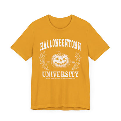 Halloween Town University T-Shirt, Halloween, Scary, Funny, Retro