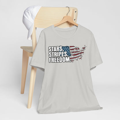 Stars, Stripes, Freedom T-Shirt, Politics, Vote, Election, Democrat