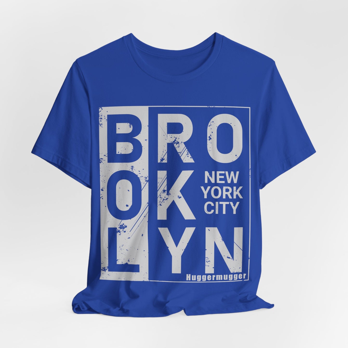 Brooklyn By Huggermugger T-Shirt, Typography T-Shirt, Huggermugger, Brooklyn T-Shirt