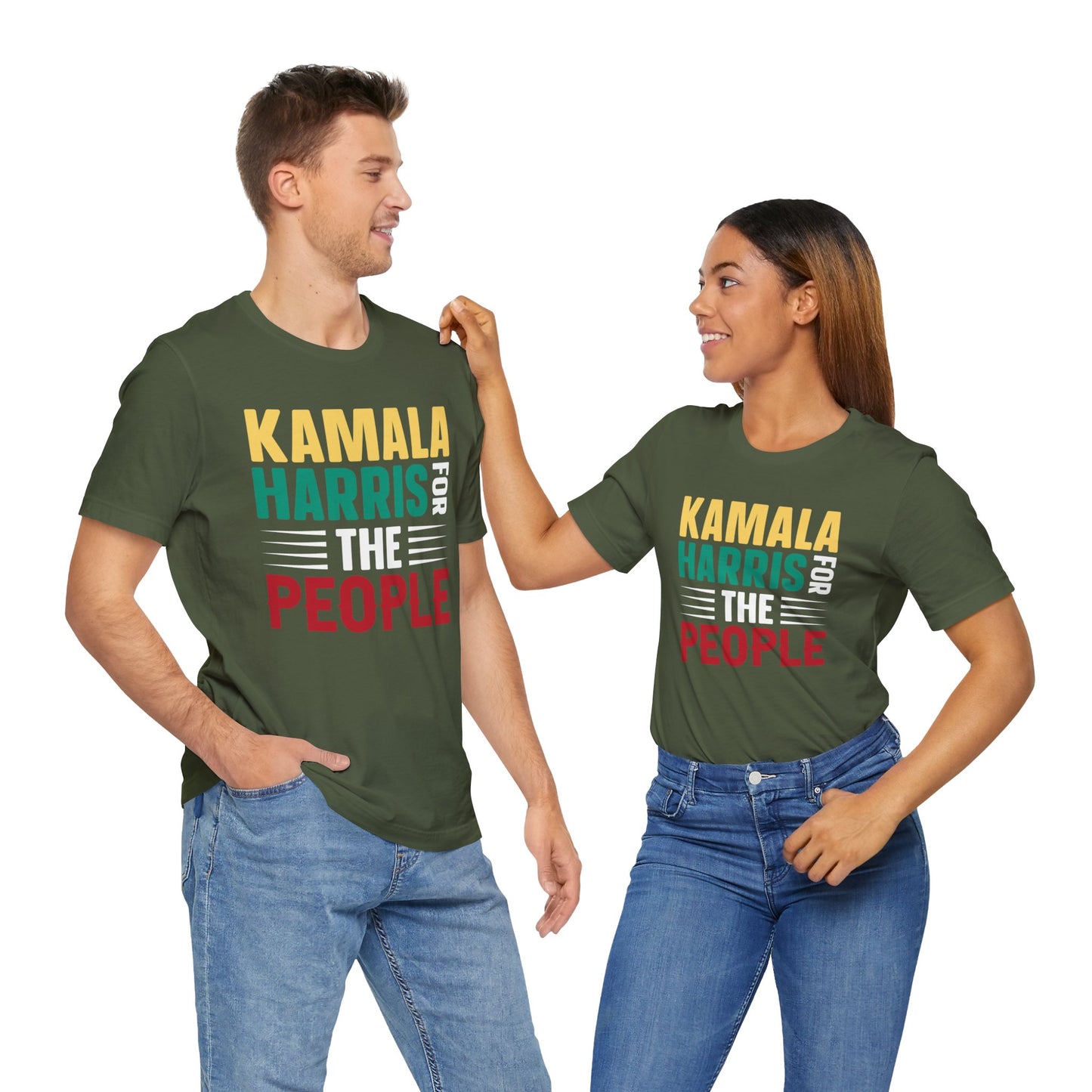 Kamala Harris For The People T-Shirt, Politics, Vote, Election, Democrat