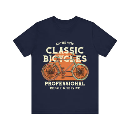 Classic Bicycles Parts and Repairs T-Shirt, Bike Repair, Bicycle T-Shirt