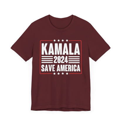 Kamala 2024 Save America T-Shirt, Politics, Vote, Election, Democrat