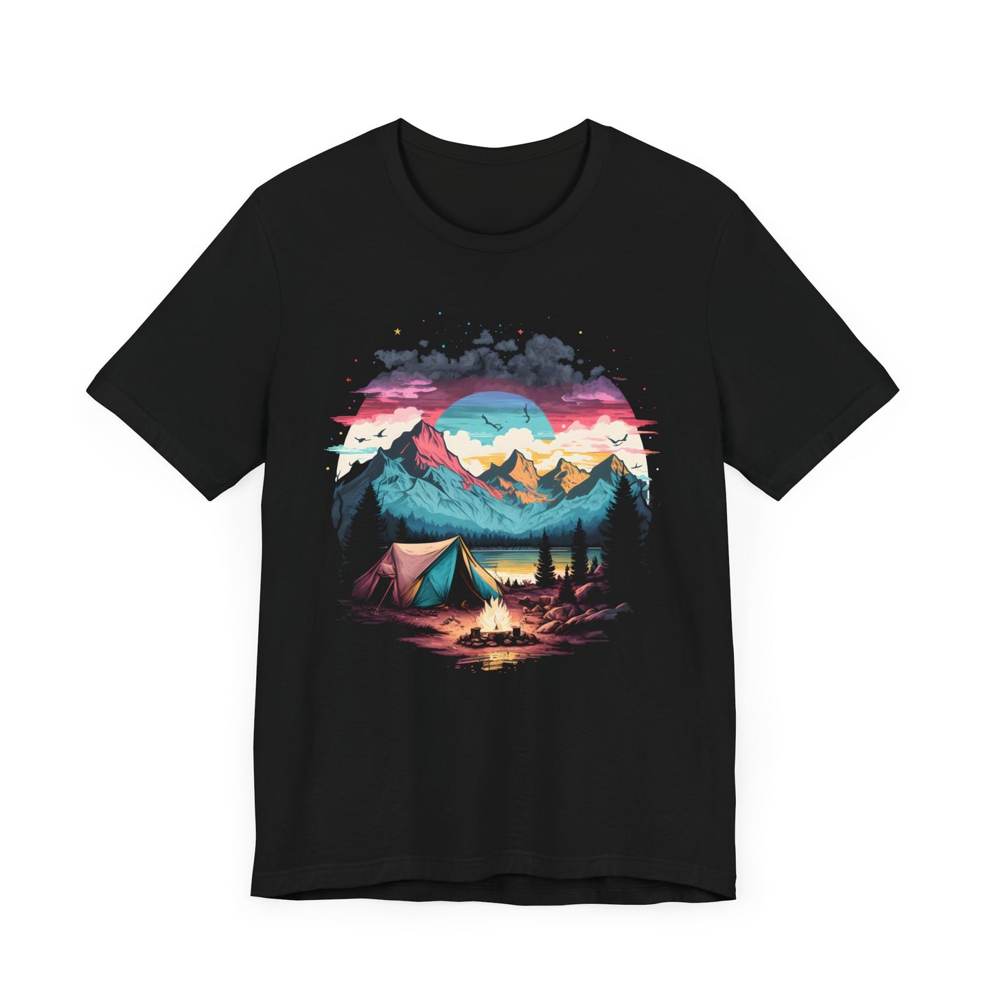 Camping T-Shirt, Adventure, Mountain T-Shirt