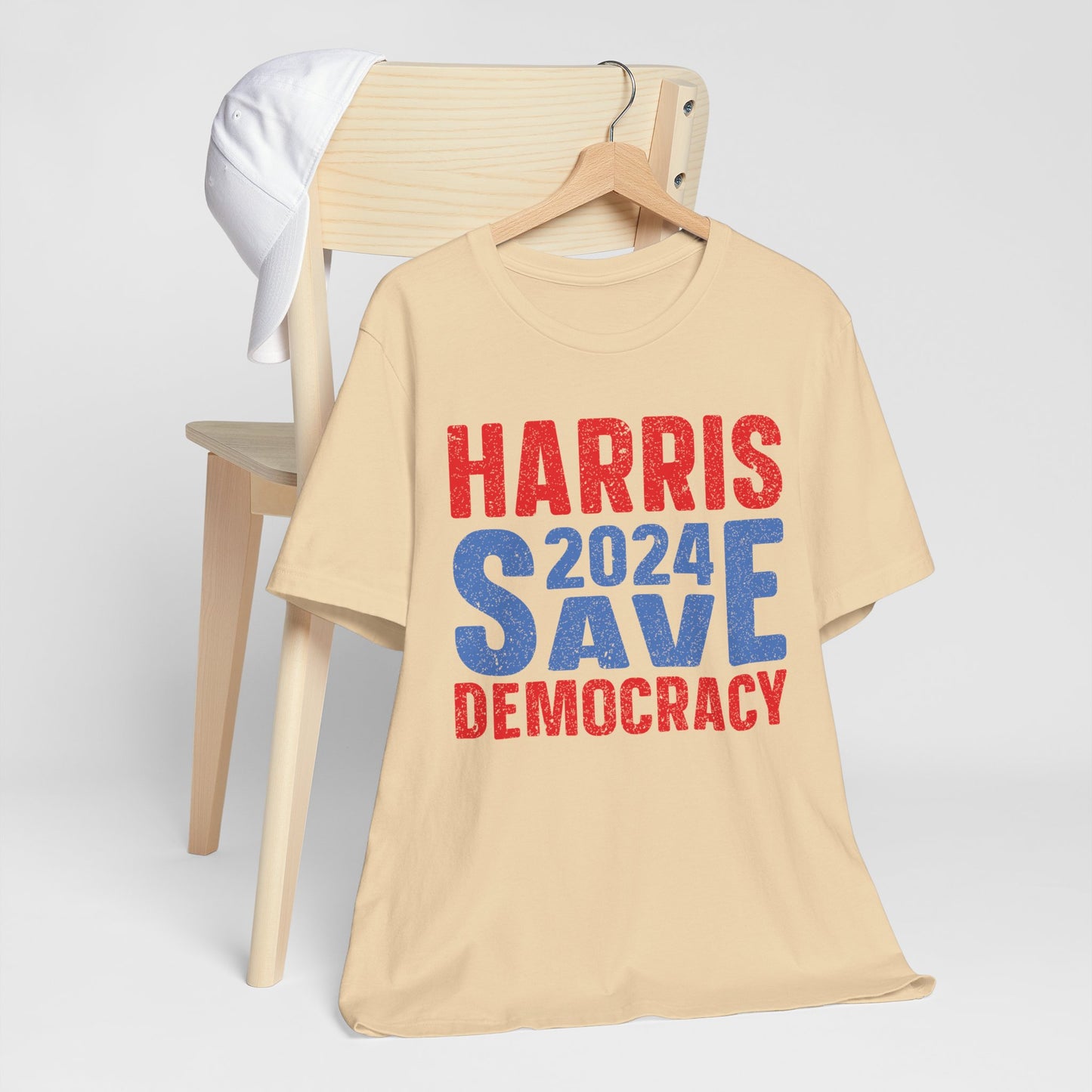 Harris 2024 Save Democracy T-Shirt, Politics, Vote, Election, Democrat