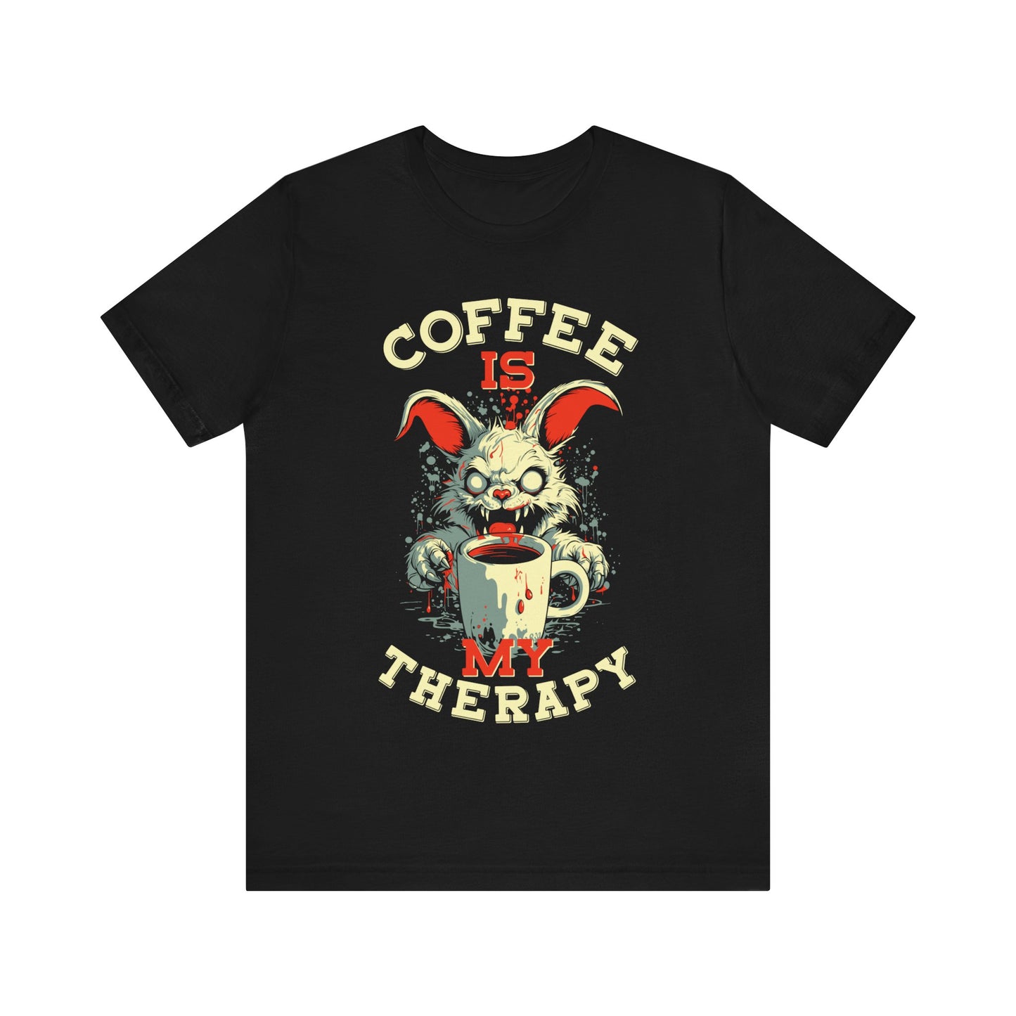 Coffee is my Therapy T-Shirt, Coffee, Fika T-Shirt