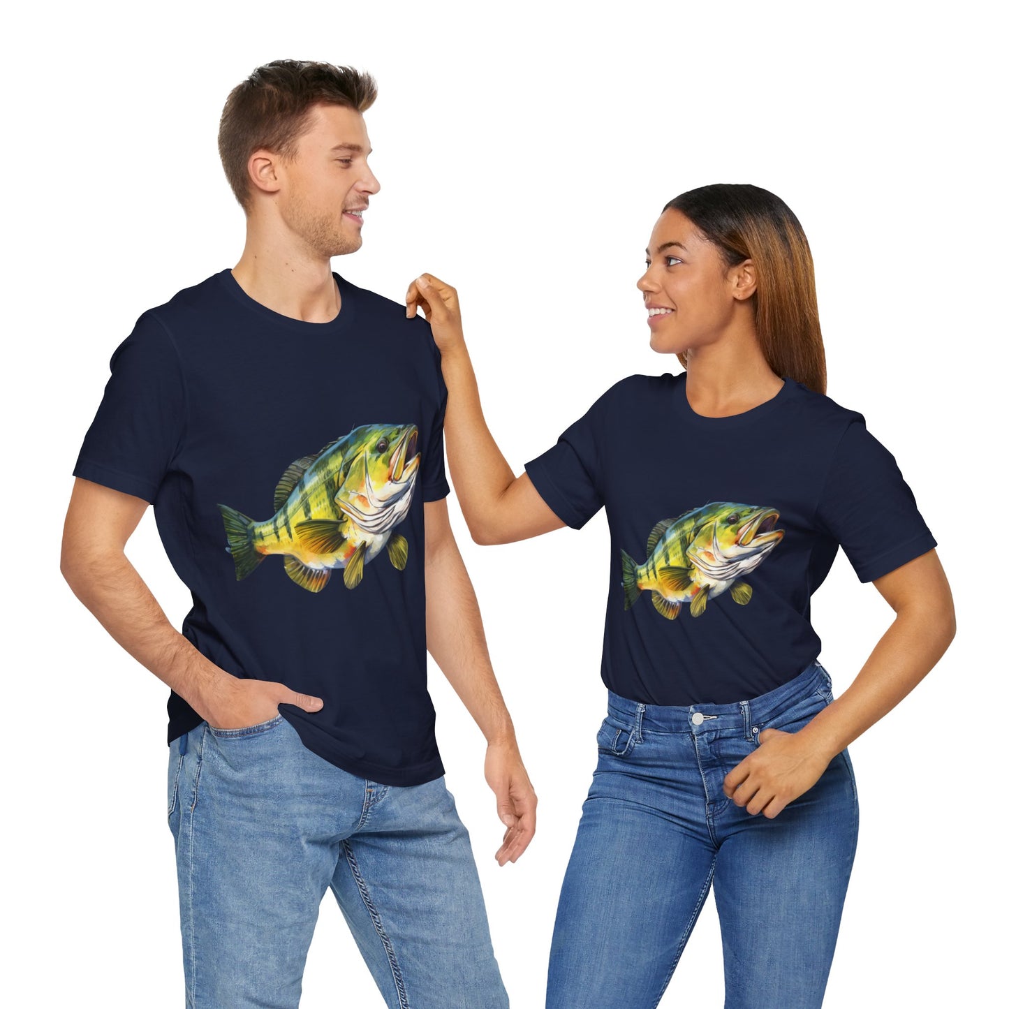 Big Bass T-Shirt, Fishing, Bass Design, Bass T-Shirt