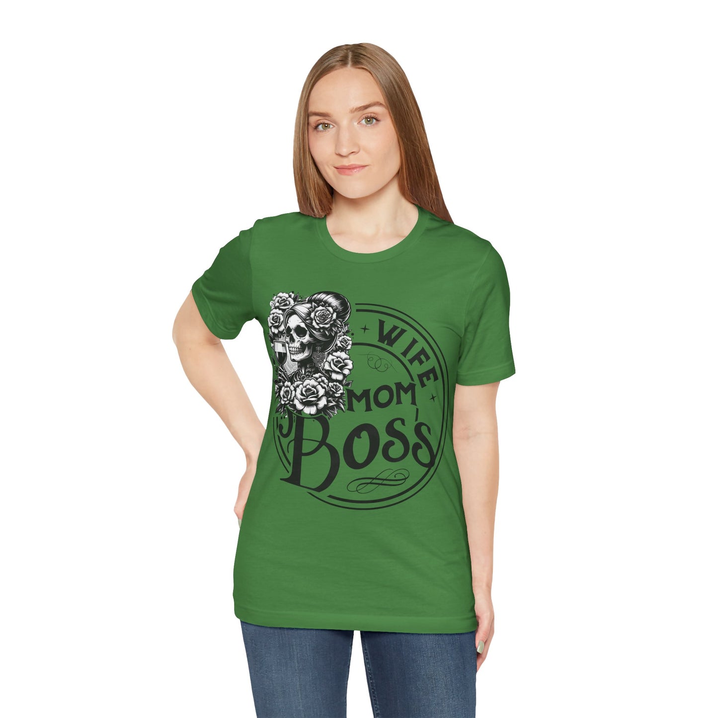 Wife Boss Mom T-Shirt, Mom, Funny, Mama T-Shirt