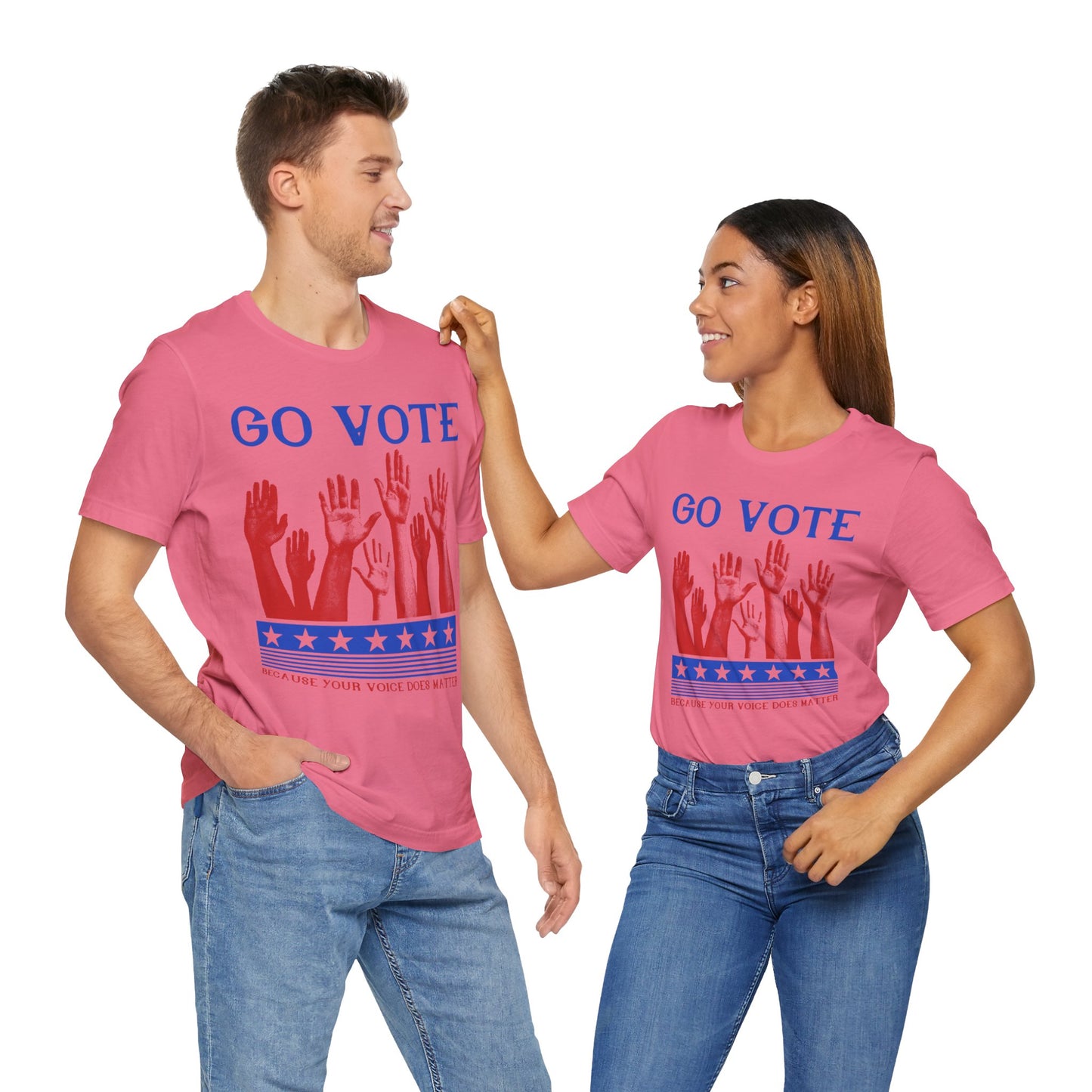 Go Vote T-Shirt, Politics, Vote, Election, Democrat