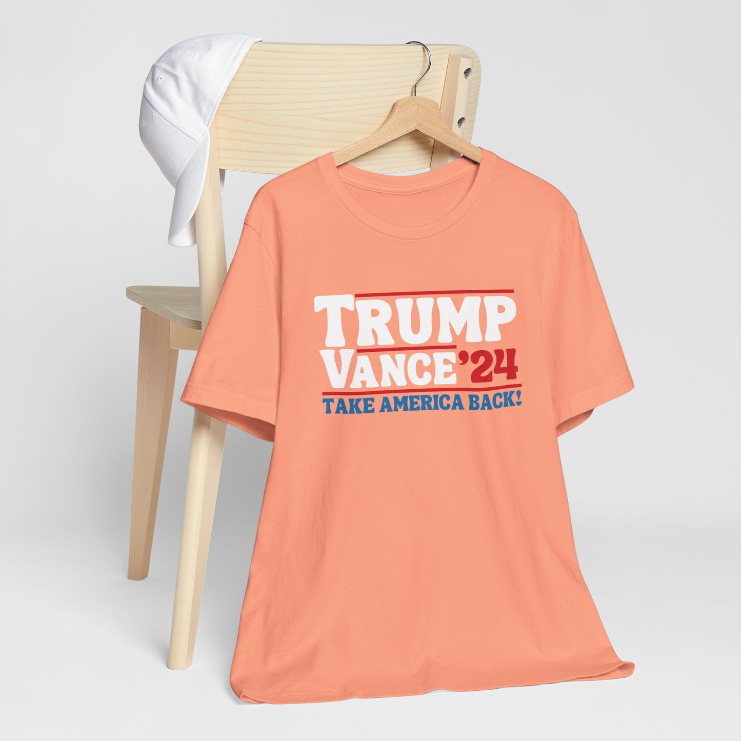 Trump Vance Take America Back T-Shirt, Politics, Vote, Election, Republican