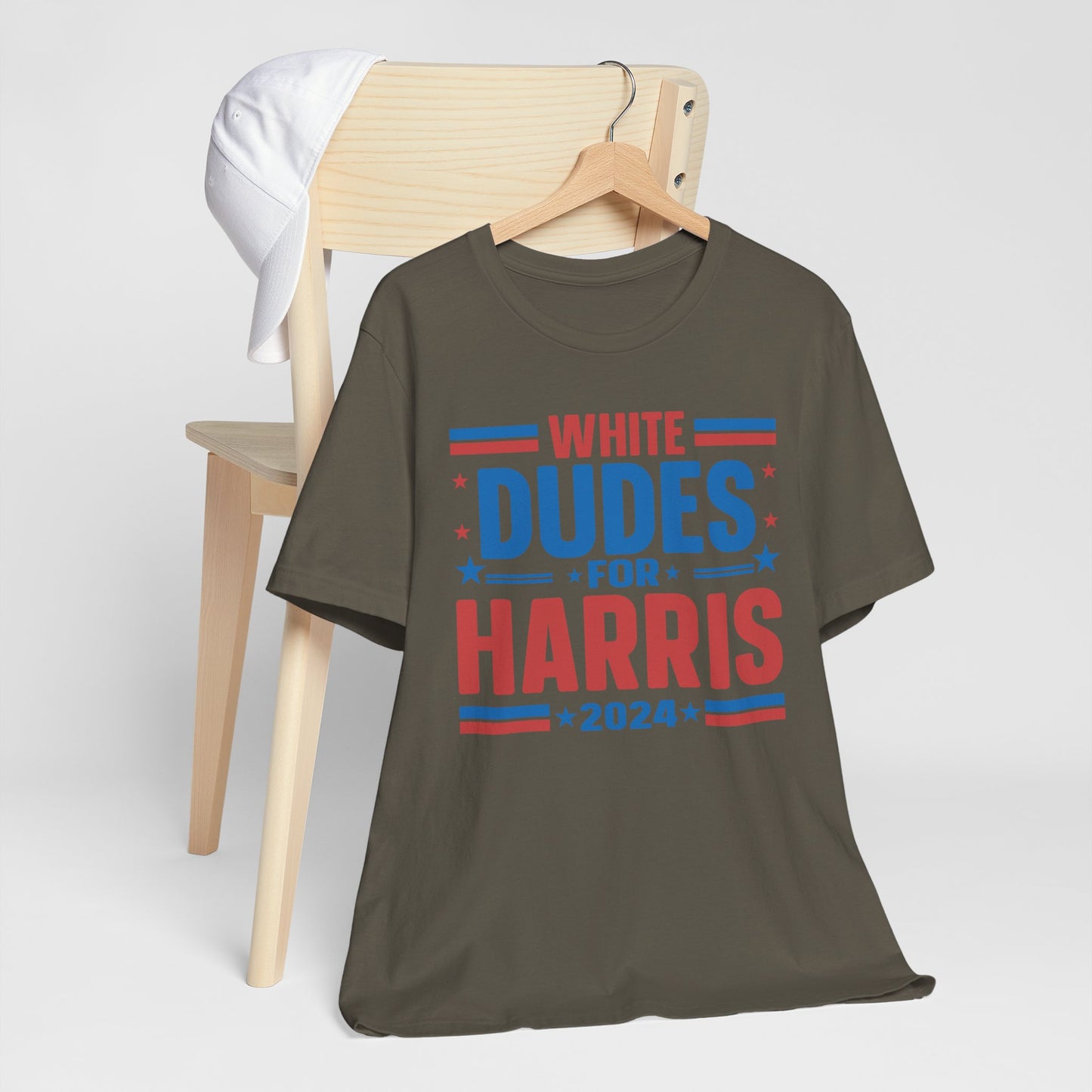 White Dudes For Harris 2024 T-Shirt, Politics, Vote, Election, Democrat