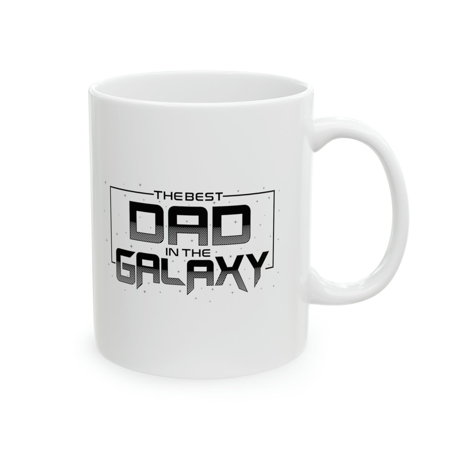 Best Dad In The Galaxy Ceramic Mug, 11oz