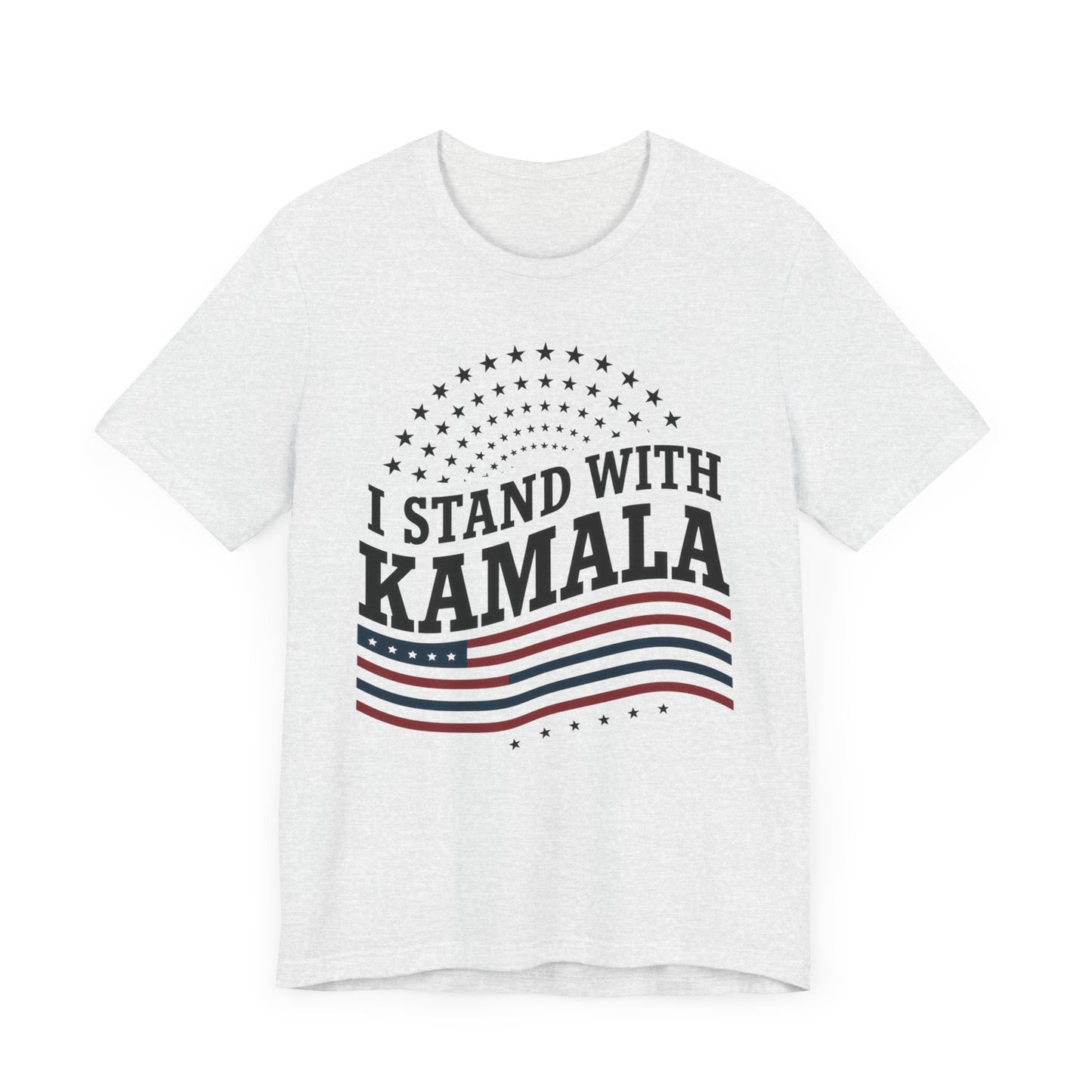 I Stand With Kamala T-Shirt, Politics, Vote, Election, Democrat