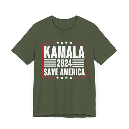 Kamala 2024 Save America T-Shirt, Politics, Vote, Election, Democrat