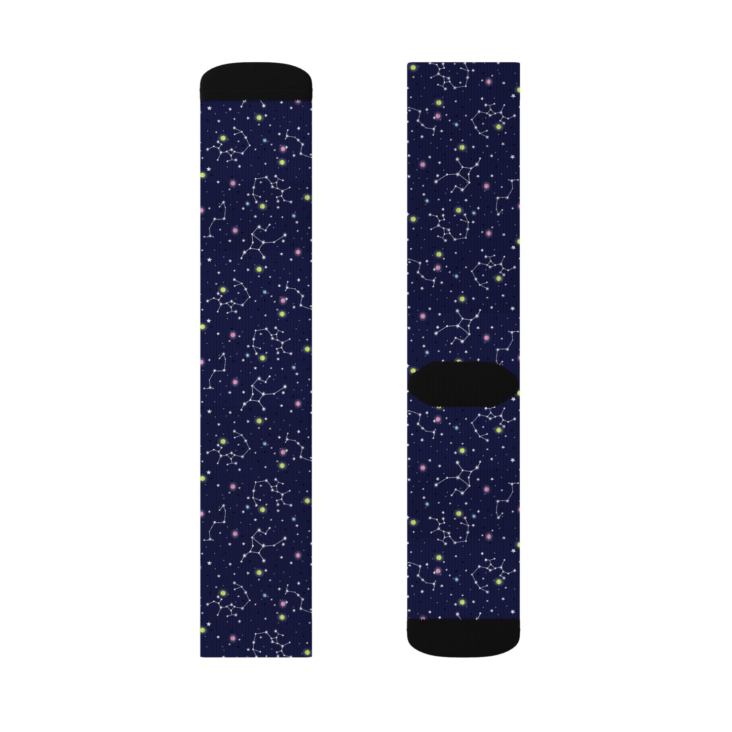 Outer Space Constellation Socks