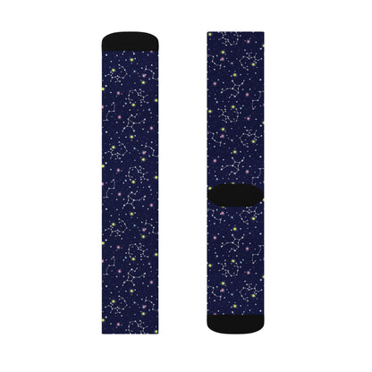 Outer Space Constellation Socks