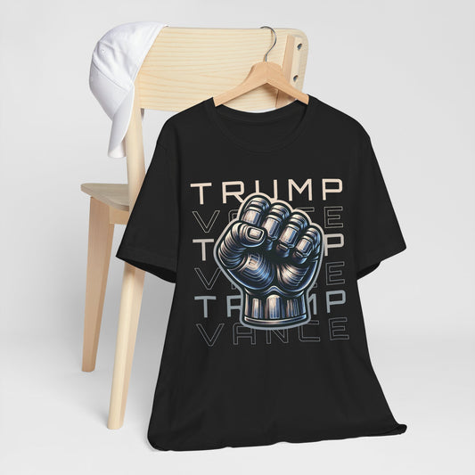 Trump Vance Fist T-Shirt, Politics, Vote, Election, Republican