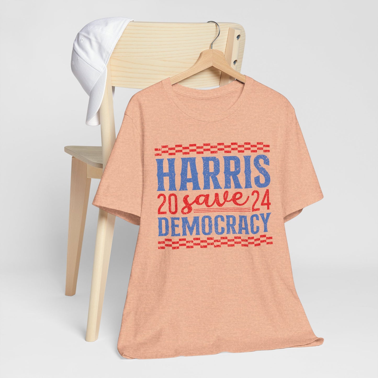 Harris 2024 Save Democracy T-Shirt, Politics, Vote, Election, Democrat