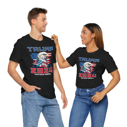 Trump, Vance 2024 Take America Back T-Shirt, Politics, Vote, Election, Republican