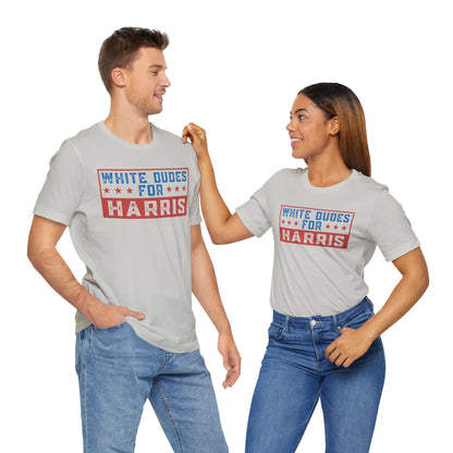 White Dudes For Harris T-Shirt, Politics, Vote, Election, Democrat