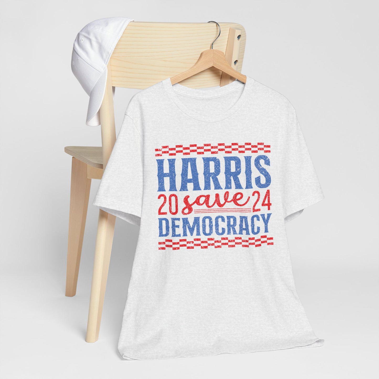 Harris 2024 Save Democracy T-Shirt, Politics, Vote, Election, Democrat