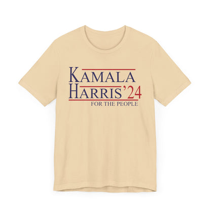 Kamala Harris '24 for The People T-Shirt, Politics, Vote, Election, Democrat