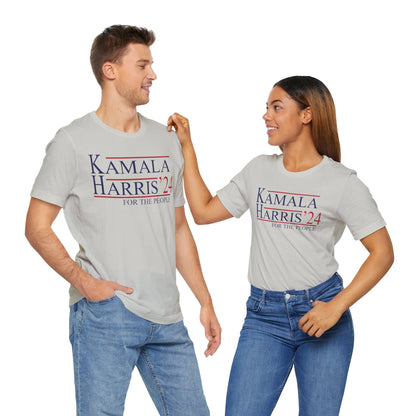 Kamala Harris '24 for The People T-Shirt, Politics, Vote, Election, Democrat