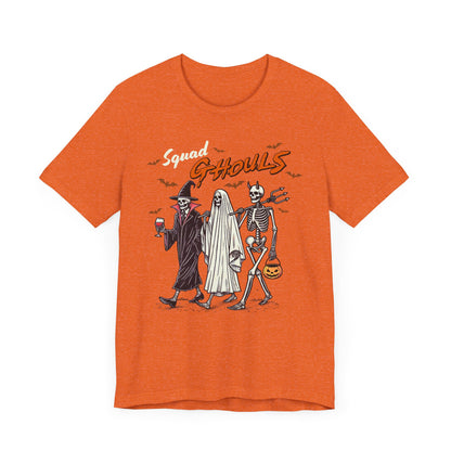 Squad Ghouls T-Shirt, Halloween, Scary, Funny, Retro, Ghost