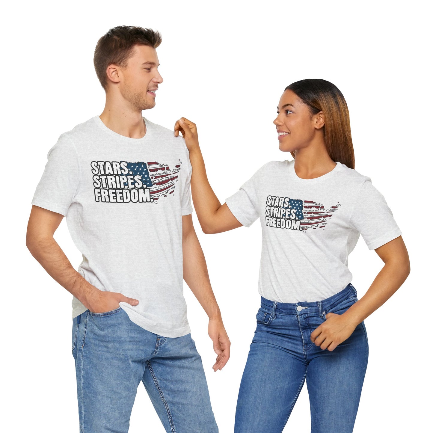 Stars, Stripes, Freedom T-Shirt, Politics, Vote, Election, Democrat