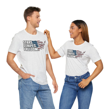 Stars, Stripes, Freedom T-Shirt, Politics, Vote, Election, Democrat