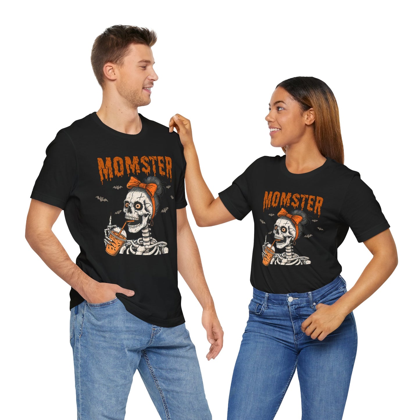 Momster T-Shirt, Halloween, Scary, Funny, Retro