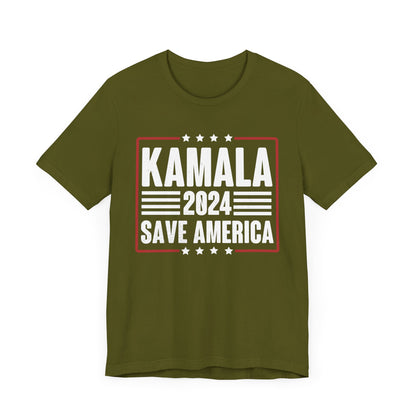Kamala 2024 Save America T-Shirt, Politics, Vote, Election, Democrat