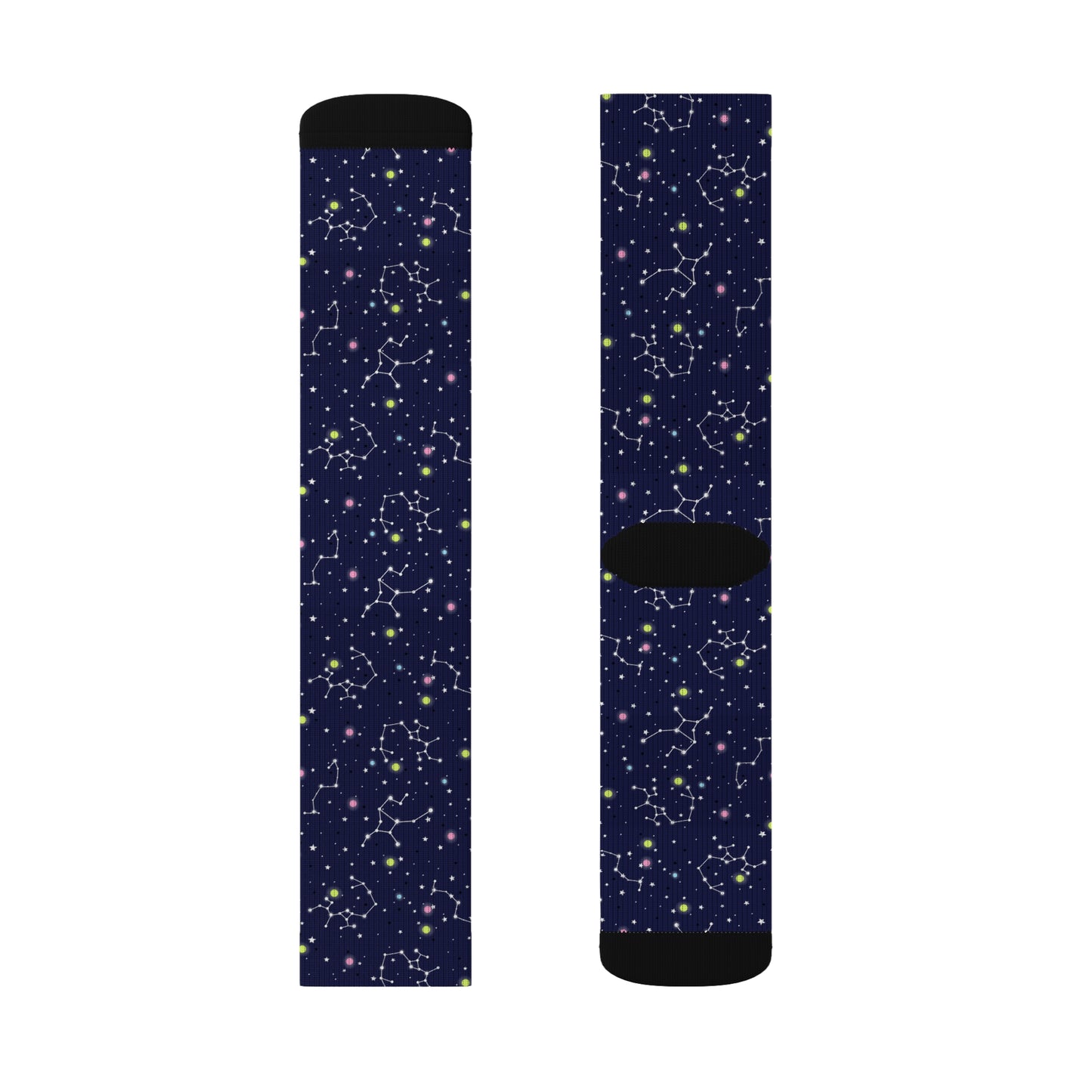 Outer Space Constellation Socks