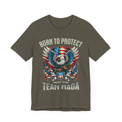 Born To Protect Team Magma T-Shirt, Politics, Vote, Election, Republican