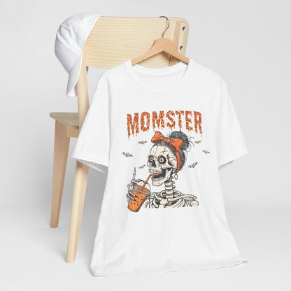 Momster T-Shirt, Halloween, Scary, Funny, Retro