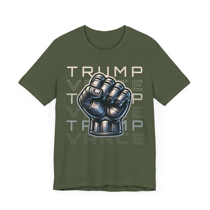 Trump Vance Fist T-Shirt, Politics, Vote, Election, Republican