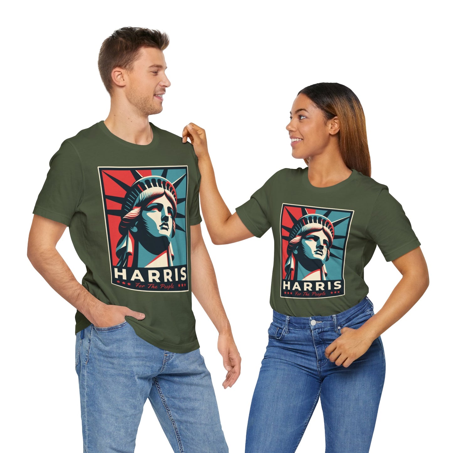 Harris For The People T-Shirt, Politics, Vote, Election, Democrat