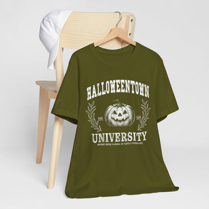 Halloween Town University T-Shirt, Halloween, Scary, Funny, Retro