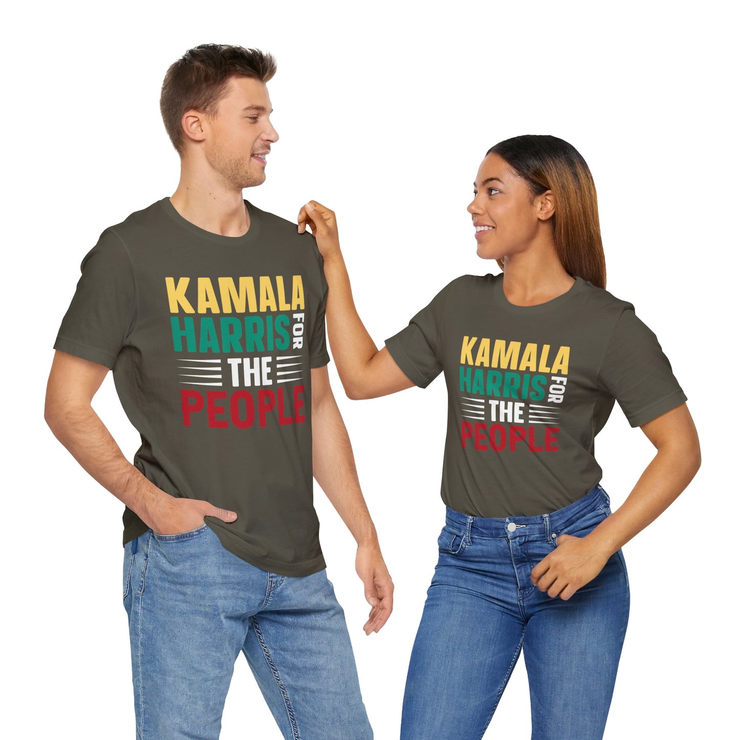 Kamala Harris For The People T-Shirt, Politics, Vote, Election, Democrat