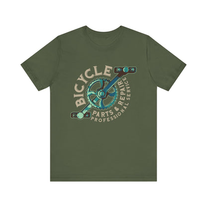 Bicycle Professional Service T-Shirt, Bike, Bicycle T-Shirt, II