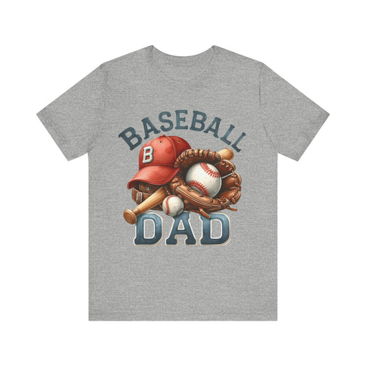 Baseball Dad T-Shirt, Dad , Baseball, Sport, Daddy T-Shirt