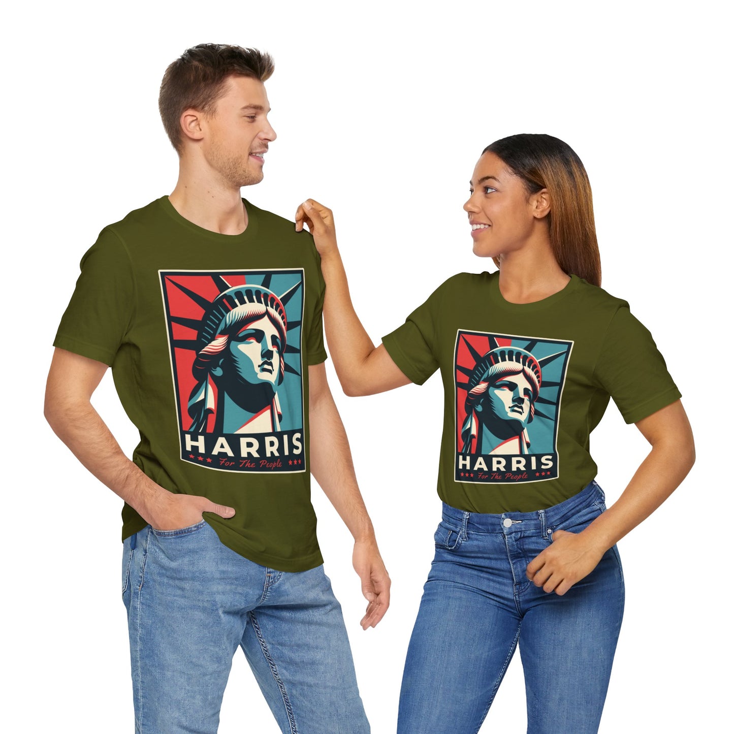 Harris For The People T-Shirt, Politics, Vote, Election, Democrat