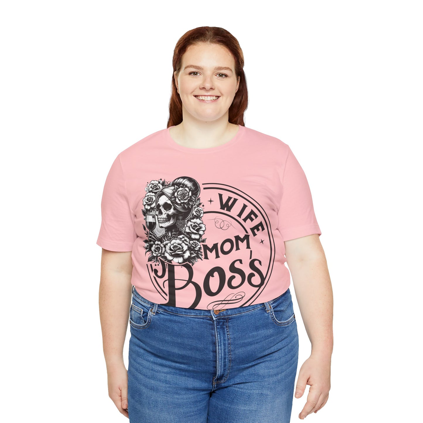 Wife Boss Mom T-Shirt, Mom, Funny, Mama T-Shirt