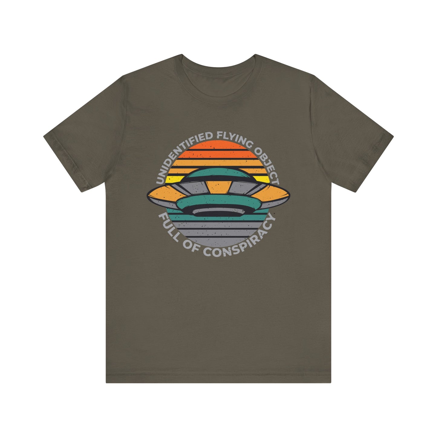 Unidentified Flying Object Full of Conspiracy T-Shirt