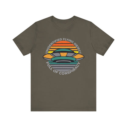 Unidentified Flying Object Full of Conspiracy T-Shirt