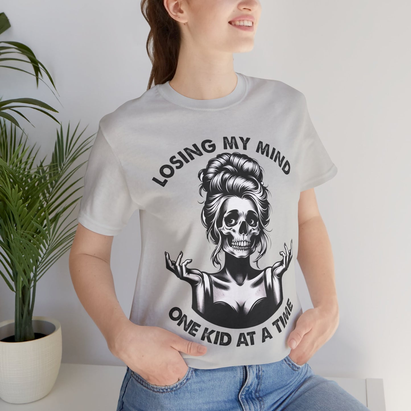 Losing My Mind One Kid At The Time T-Shirt, Mom, Funny, Mama T-Shirt