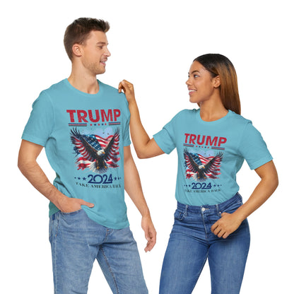 Trump 2024 Take America Back T-Shirt, Politics, Vote, Election, Republican