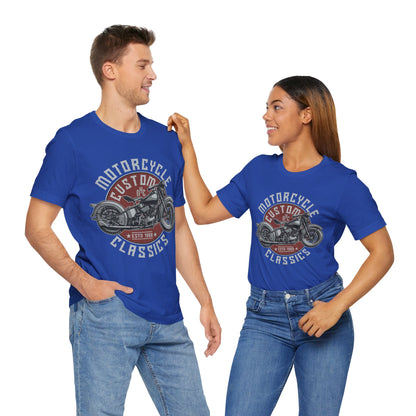 Custom Motorcycle Classics T-Shirt, MC, Motorcycle, Bikers T-Shirt