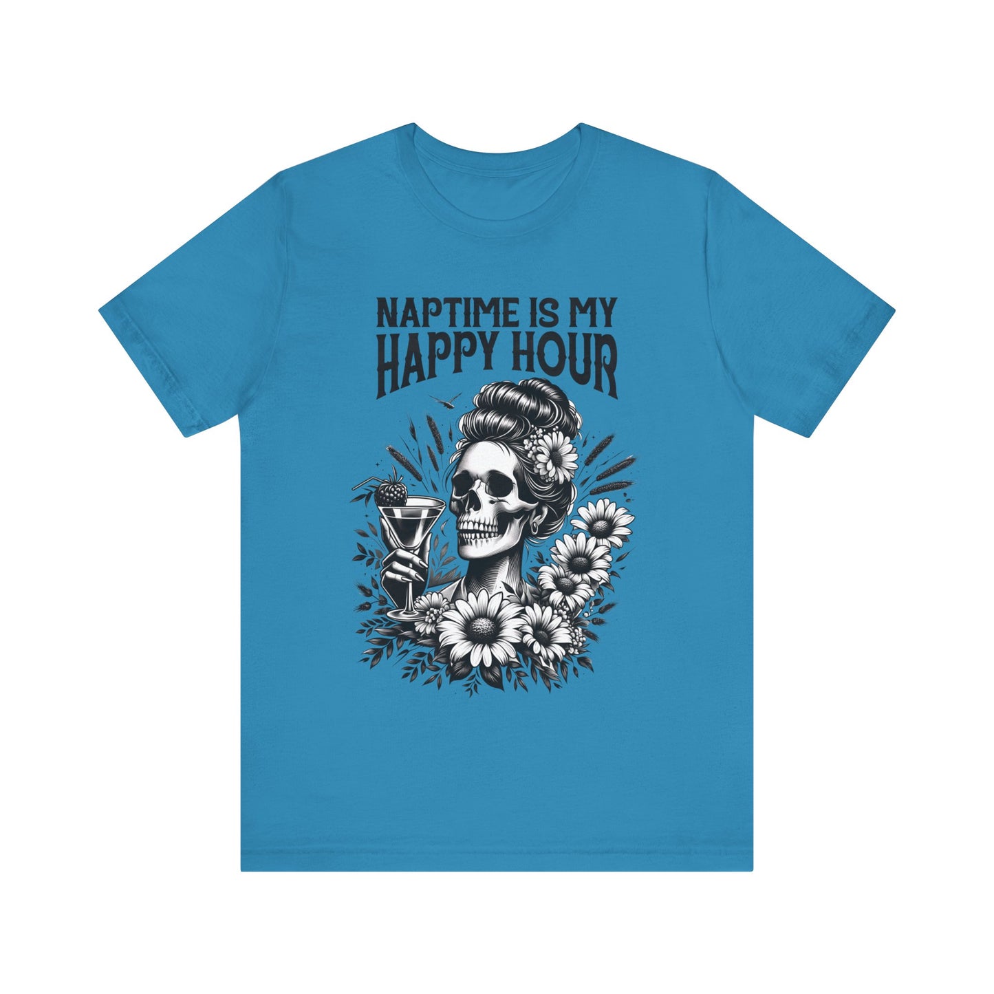 Naptime Is My Happy Hour T-Shirt, Mom, Funny, Mama T-Shirt