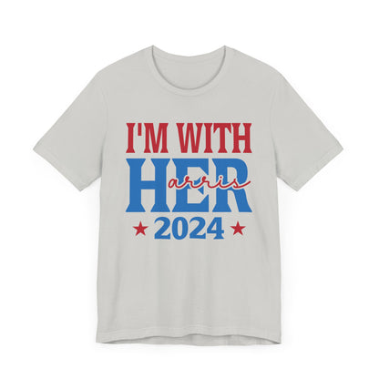 I'm With Her Harris 2024 T-Shirt, Politics, Vote, Election, Democrat